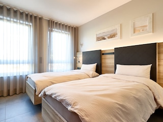 Schlafzimmer 2, getrennte Betten