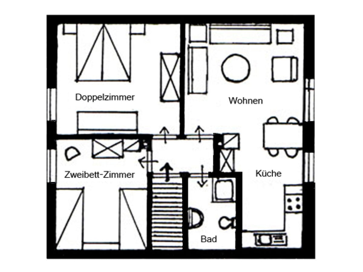 Ferienwohnung Grömitz Grundriss 21