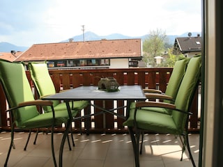 Auf dem Balkon