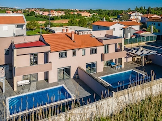 Aerial view of Vila
