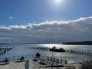 Blick von der Loggia im Februar