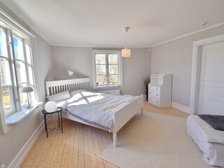 Schlafzimmer 1 im Erdgeschoss