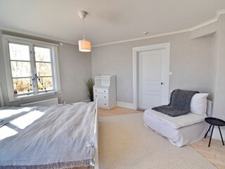 Schlafzimmer 1 im Erdgeschoss