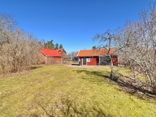 Garten hinter dem Haus