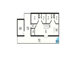 Vakantiehuis Ejsingholm Grondplan 33