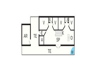 Casa de vacaciones Ejsingholm Plano de planta 33