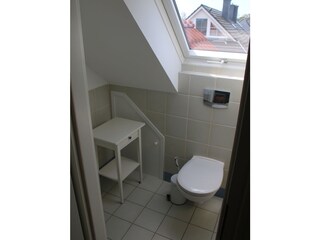 Gäste WC im Dachgeschoss