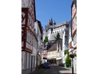 Diezer Altstadt mit Blick aufs Grafenschloss