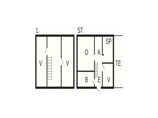 Vakantiehuis Åkra Grondplan 7