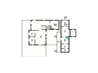 Holiday house Ørsted Floor Plan 10