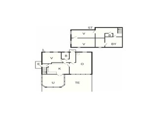 Vakantiehuis Varekil Grondplan 27