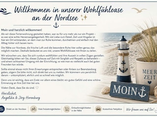 Persönliche Begrüßung