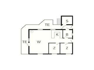 Vakantiehuis Gatten Grondplan 27