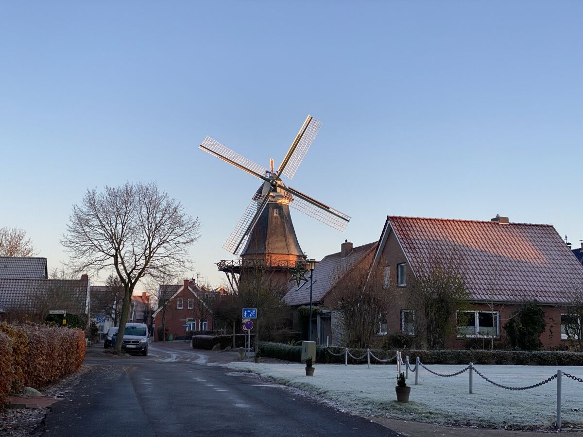 Die Mühle im Winter