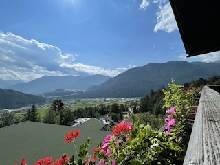 Ausblick Doppelzimmer Tschirgant