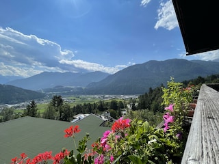 Ausblick Gästehaus Linder