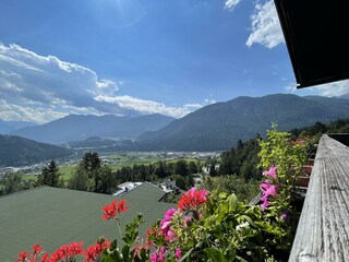 Ausblick Gästehaus Linder