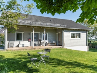 Frontansicht Haustüre Veranda