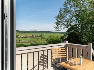 Fernblick Balkon