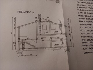 Vakantieappartement Paradiž Grondplan 38