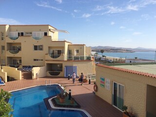 Los Hibiscos, view to the appartment