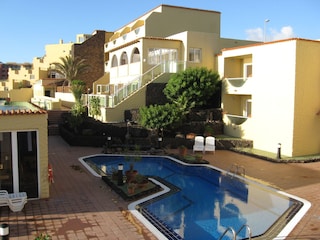 Anlage Los Hibiscos, Ausblick von der Terrasse