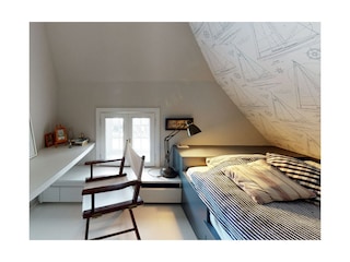 Gemütliches Schlafzimmer unterm Dach