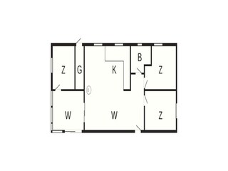 Maison de vacances Rødhus Plan d'étage 43