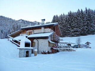 Maison de vacances Transacqua Enregistrement extérieur 6