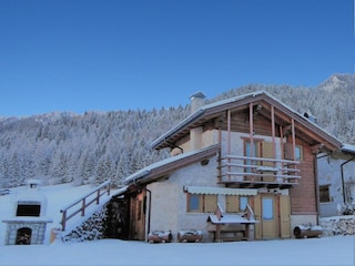 Ferienhaus Transacqua Außenaufnahme 5