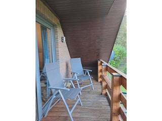 überdachter Balkon