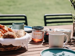 ...mit einem ausgiebiges Frühstück...