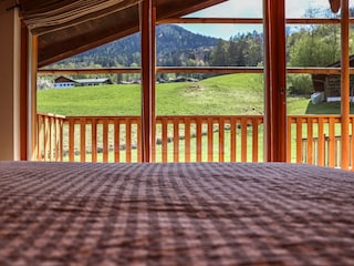 ...mit einem tollen Bergblick.