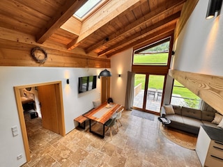 im traumhaften Wohn-/Essbereich...