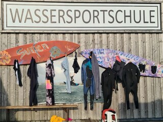 Wassersport 2 Minuten vom Hausboot entfernt