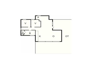 Casa de vacaciones Løkken Plano de planta 45