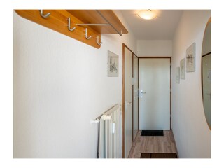 Garderobe im Flur