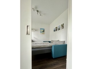 Sliding door provides privacy