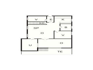 Vakantiehuis Frederikshavn Grondplan 41
