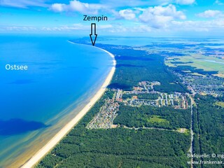 40 km langer Sandstrand von Peenemünde über Zempin