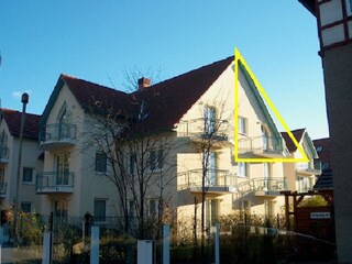 Wohnung mit Balkon