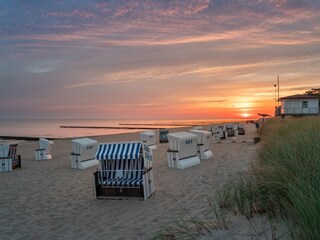 Sonnenaufgang am Strand von Zempin