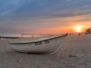 Sonnenaufgang am Strand von Zempin