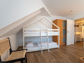 Etagenbett im Schlafzimmer