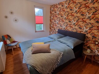 Dreaming in a box-spring-bed 1,40 x 2,00 m