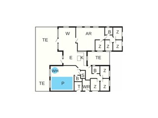 Casa de vacaciones Marielyst Plano de planta 4