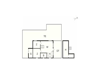 Ferienhaus Hovborg Grundriss 3