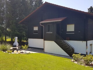 rear view of the house