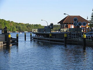 Inselstadt Malchow Drehbrücke