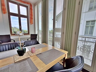 Veranda mit Essplatz
